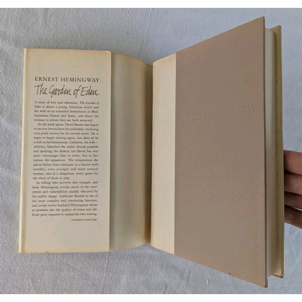 The Garden of Eden by ERNEST HEMINGWAY, 1st Edition First Printing HCDJ - Picture 2 of 13